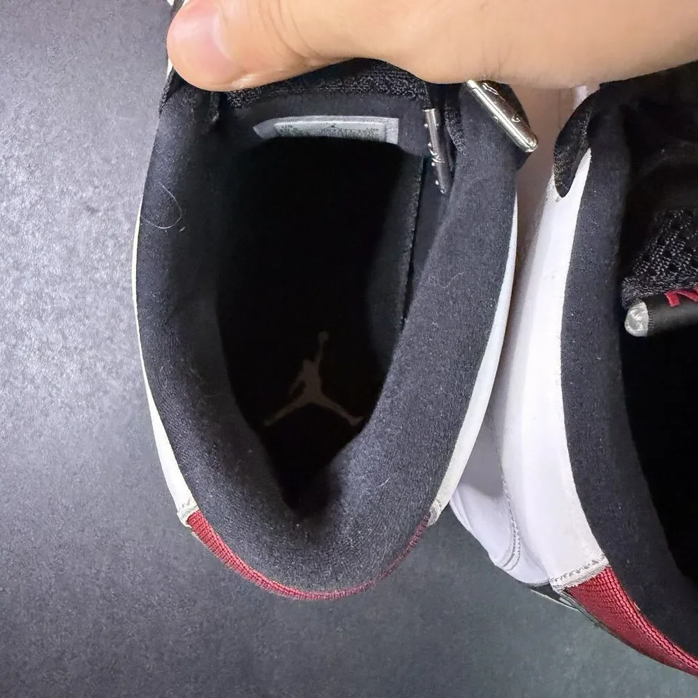 Jordan 14 Black Toe 2024 Release Size 10.5 Men 487471-160 Black/white